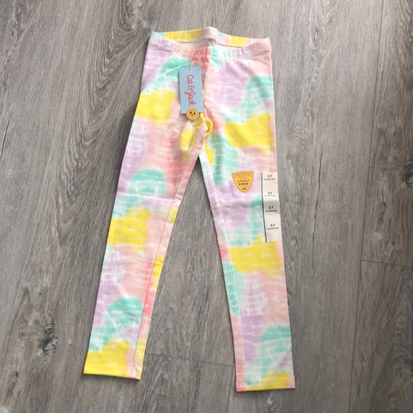 Bundle of Cat&Jack Sweatshirt, 4 Long Sleeve Shirts, 2 Leggings, 1 Jeans Sz 4/5 - Picture 13 of 16